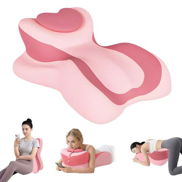 Multifunctional Pillow, Adult Pillow, Adaptive Pillow, Memory Foam Ergonomic Pillow, Cervical Pillow, Body Pillow, Prone Pillow For Sleeping, Neck Pillow Acid Reflux & Sitting Up, Ideal For Massage, With Removable Cover, Perfect Gift